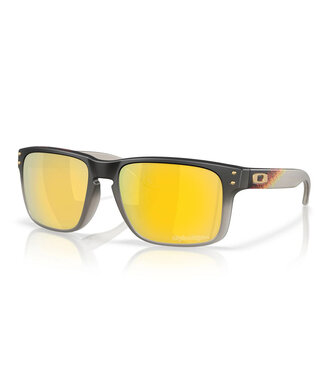 OAKLEY OAKLEY HOLBROOK TROY LEE DESIGNS BLACK FADE SUNGLASSES  w/ PRIZM 24K POLARIZED