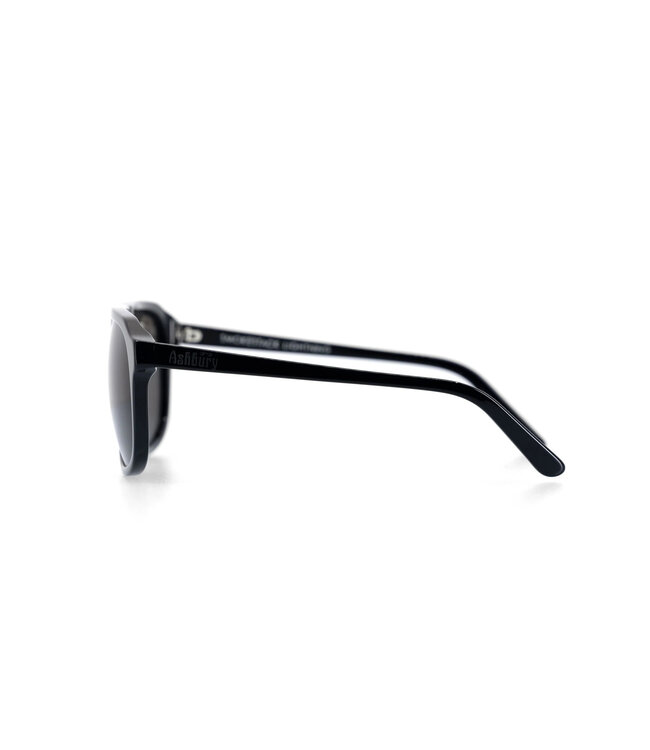 ASHBURY SMOKESTACK LIGHTNING SUNGLASSES BLACK GLOSS
