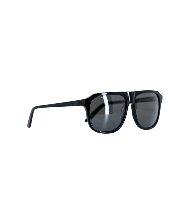 ASHBURY SMOKESTACK LIGHTNING SUNGLASSES BLACK GLOSS