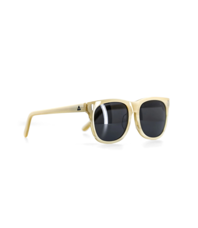 ASHBURY DAY TRIPPER SUNGLASSES IVORY GLOSS