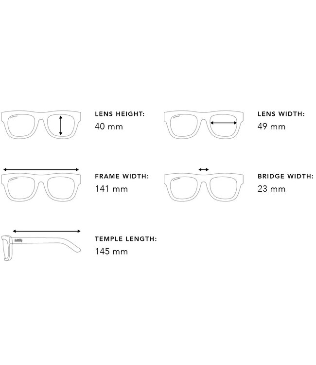 ASHBURY DAVIDSON SUNGLASSES BLACK GLOSS