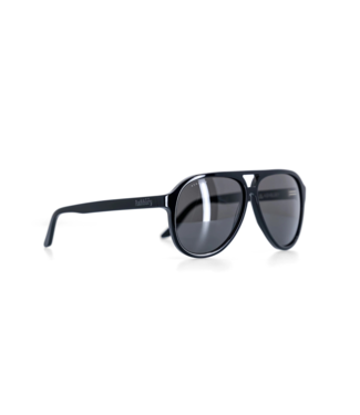 ASHBURY ASHBURY COSTA NORTE SUNGLASSES BLACK GLOSS