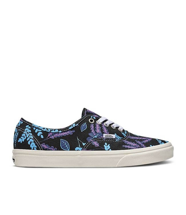 VANS MENS AUTHENTIC SHOES TROPICAL BLACK/BLUE/PURPLE