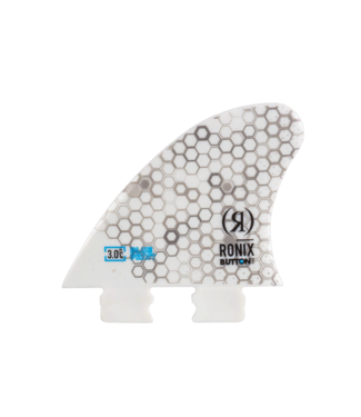 RONIX RONIX 4.0 FIBERGLASS SURF FIN-S 2.0 CENTRE WHITE