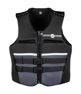 RONIX RONIX MENS COVERT CGA LIFE VEST BLACK/CHARCOAL/WHITE 2025