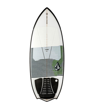 RONIX RONIX  VOLCOM CONDUCTOR  WAKESURF BOARD WHITE/BLACK PLASMA 2022