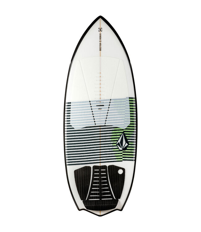 RONIX  VOLCOM CONDUCTOR  WAKESURF BOARD WHITE/BLACK PLASMA 2022