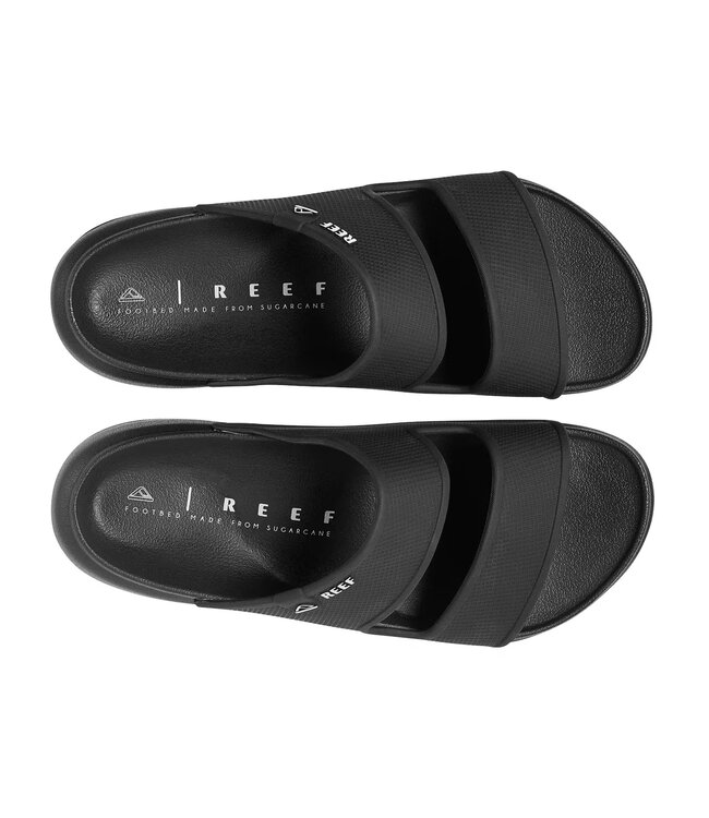 REEF MENS OASIS DOUBLE UP SANDALS BLACK