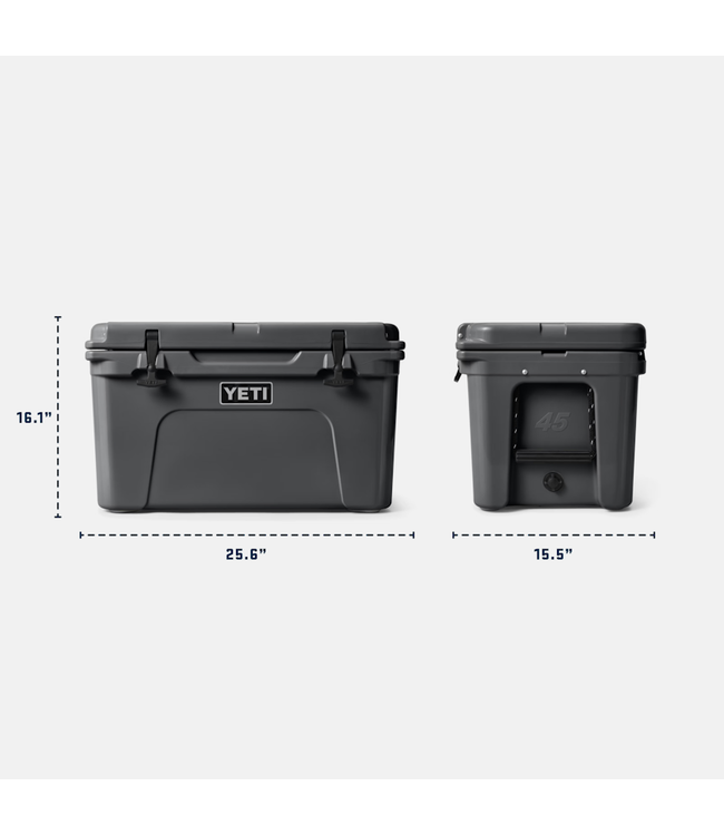 YETI TUNDRA 45 COOLER CHARCOAL