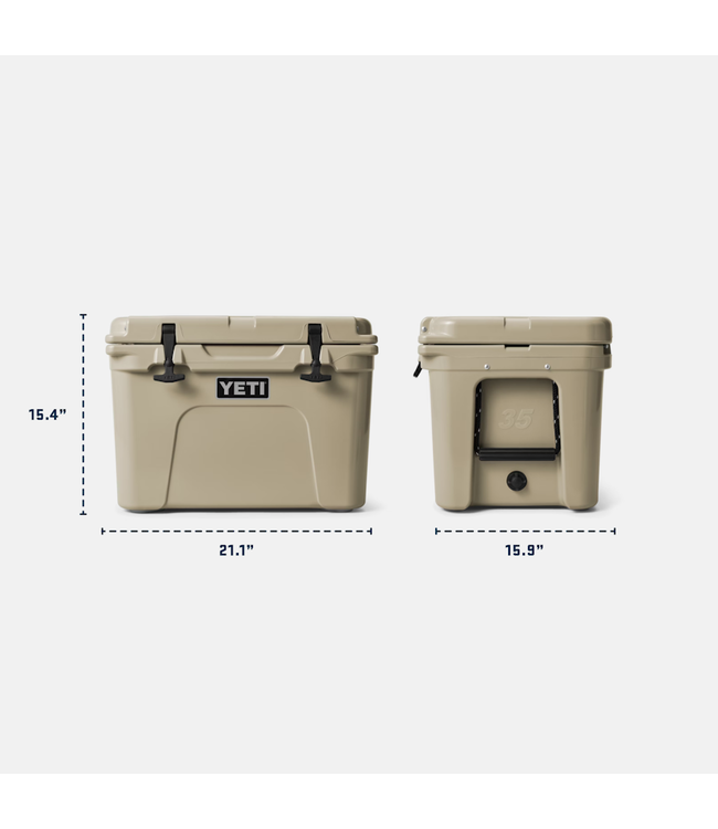 YETI TUNDRA 35 COOLER TAN