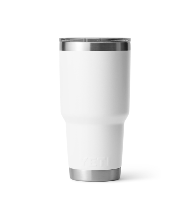 YETI RAMBLER 30oz TUMBLER w/MAGSLIDER LID WHITE