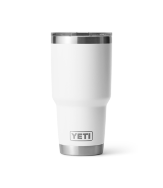 YETI RAMBLER 30oz TUMBLER w/MAGSLIDER LID WHITE