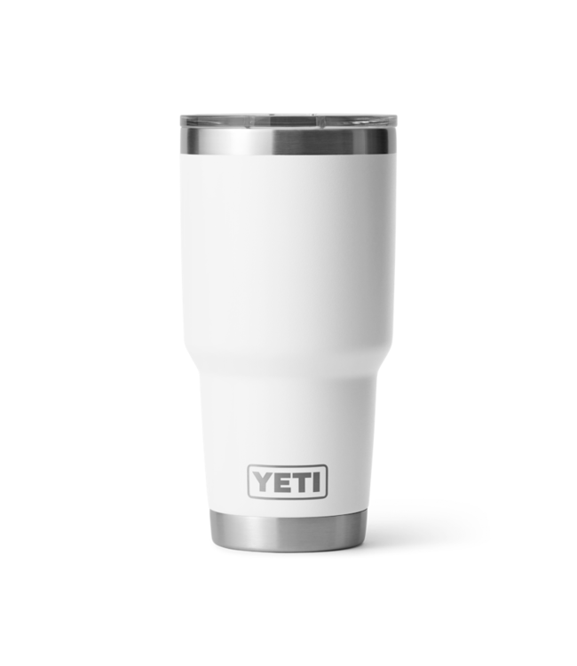 YETI RAMBLER 30oz TUMBLER w/MAGSLIDER LID WHITE