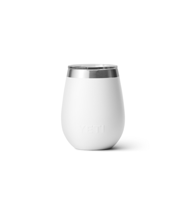 YETI RAMBLER 10oz WINE TUMBLER w/MAGSLIDER LID WHITE
