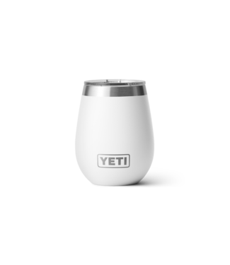 YETI RAMBLER 10oz WINE TUMBLER w/MAGSLIDER LID WHITE