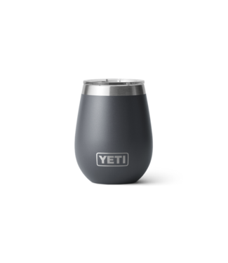 YETI RAMBLER 10oz WINE TUMBLER w/MAGSLIDER LID CHARCOAL