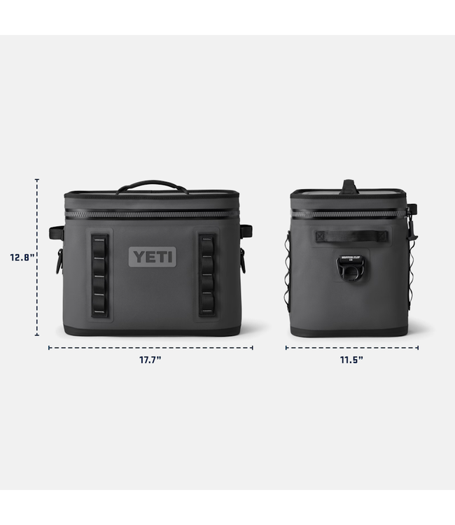 YETI HOPPER FLIP 18 SOFT COOLER CHARCOAL