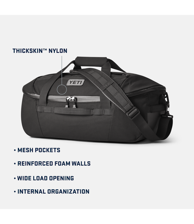 YETI CROSSROADS 40L DUFFLE BAG NAVY