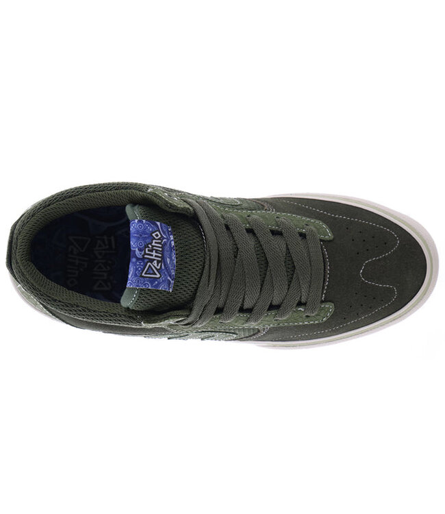 ETNIES MENS WINDROW VULC MID SHOE GREEN
