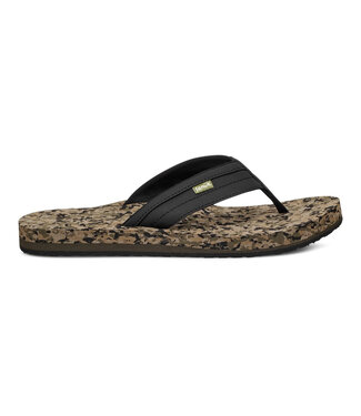 SANUK SANUK MENS ZIGGY SANDAL BLACK MULTI