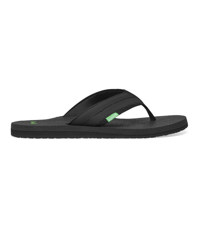 SANUK MENS BEER COZY 2 SANDAL BLACK