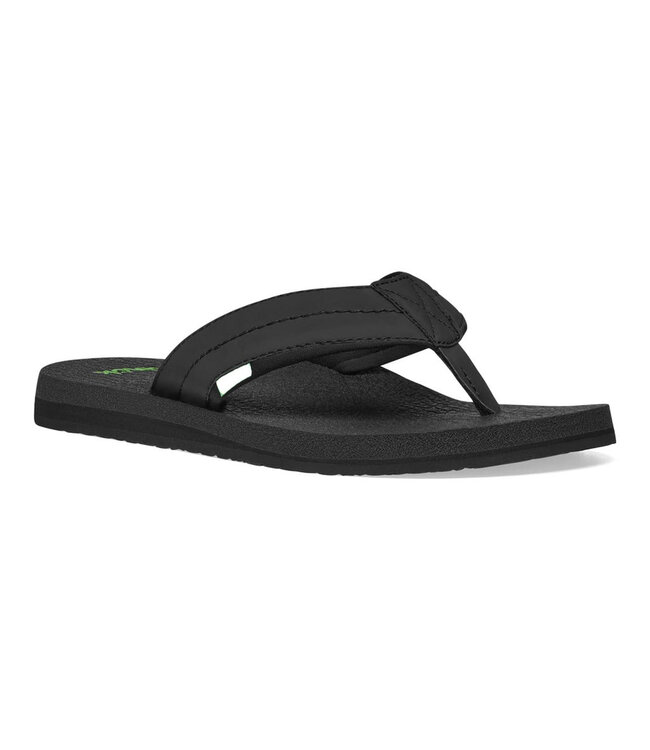 SANUK MENS BEER COZY 2 SANDAL BLACK