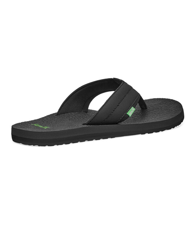 SANUK MENS BEER COZY 2 SANDAL BLACK