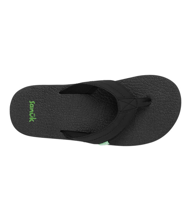 SANUK MENS BEER COZY 2 SANDAL BLACK