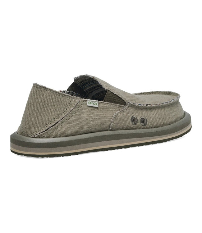SANUK MENS DONNY HEMP LOAFER EARTH