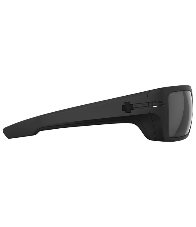 SPY REBAR ANSI RX MATTE BLACK SUNGLASSES w/HAPPY GRAY PHOTOCHROMIC