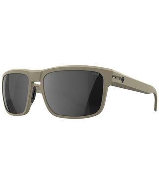 SPY SPY REGION XL ANSI MATTE SAND SUNGLASSES w/ HAPPY GRAY POLAR