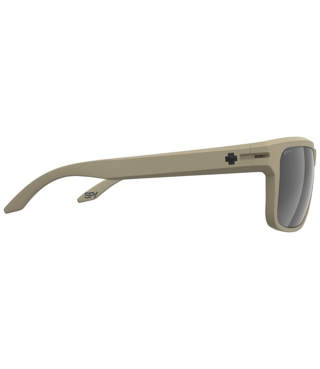 SPY REGION XL ANSI MATTE SAND SUNGLASSES w/ HAPPY GRAY POLAR