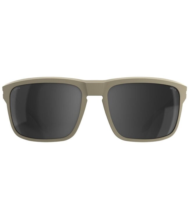 SPY REGION XL ANSI MATTE SAND SUNGLASSES w/ HAPPY GRAY POLAR