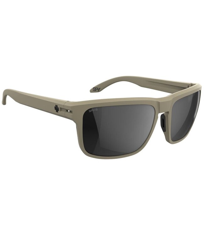 SPY REGION XL ANSI MATTE SAND SUNGLASSES w/ HAPPY GRAY POLAR