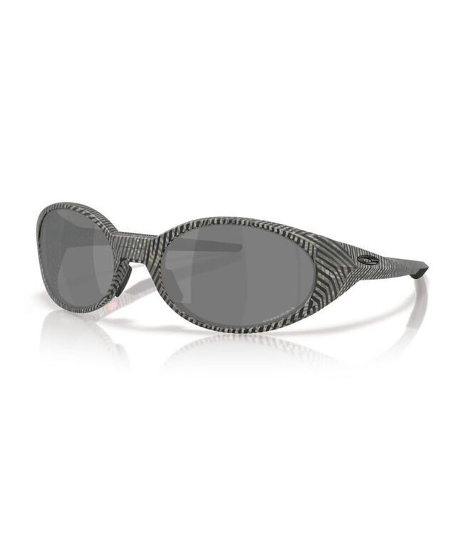 OAKLEY EYEJACKET REDUX MATTE GRAY INK FINGERPRINT SUNGLASSES w/ PRIZM BLACK LENS