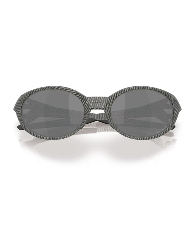 OAKLEY EYEJACKET REDUX MATTE GRAY INK FINGERPRINT SUNGLASSES w/ PRIZM BLACK LENS