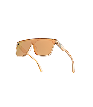 BLENDERS BLENDERS SCI FI CITRUS BLAST SUNGLASSES TAN w/ PINK POLAR LENS