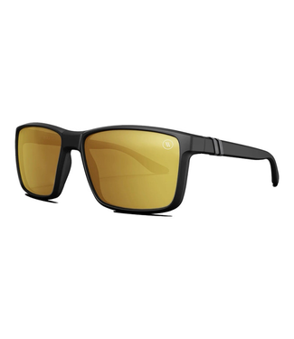 BLENDERS BLENDERS MESA MATTE BLACK SUNGLASSES MATTE BLACK w/ COPPER POLAR LENS