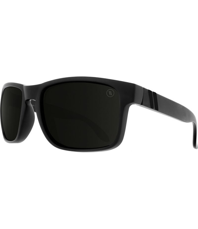 BLENDERS CANYON BLACK TUNDRA SUNGLASSES MATTE BLACK w/ SMOKE POLAR LENS
