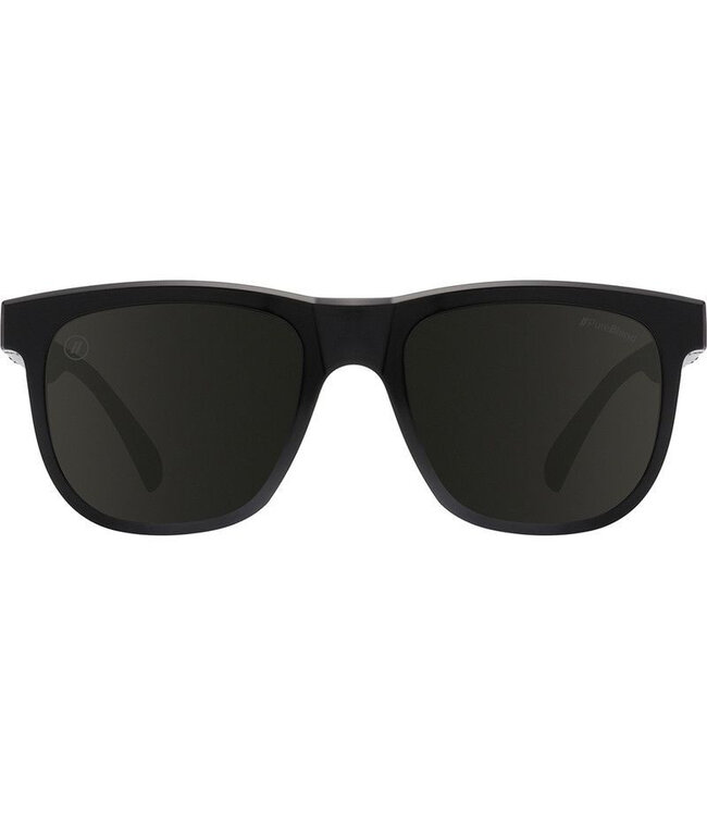 BLENDERS SENDER SHADOW CRUISE SUNGLASSES GLOSS BLACK w/ BLACK POLAR LENS