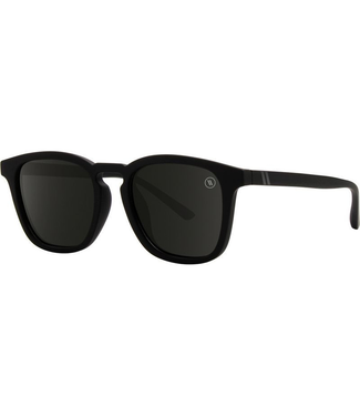 BLENDERS BLENDERS SYDNEY SOUL SINGER SUNGLASSES MATTE BLACK w/ SMOKE POLAR LENS