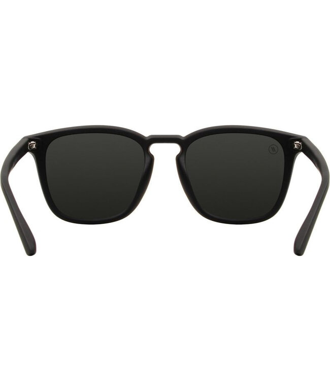 BLENDERS SYDNEY SOUL SINGER SUNGLASSES MATTE BLACK w/ SMOKE POLAR LENS