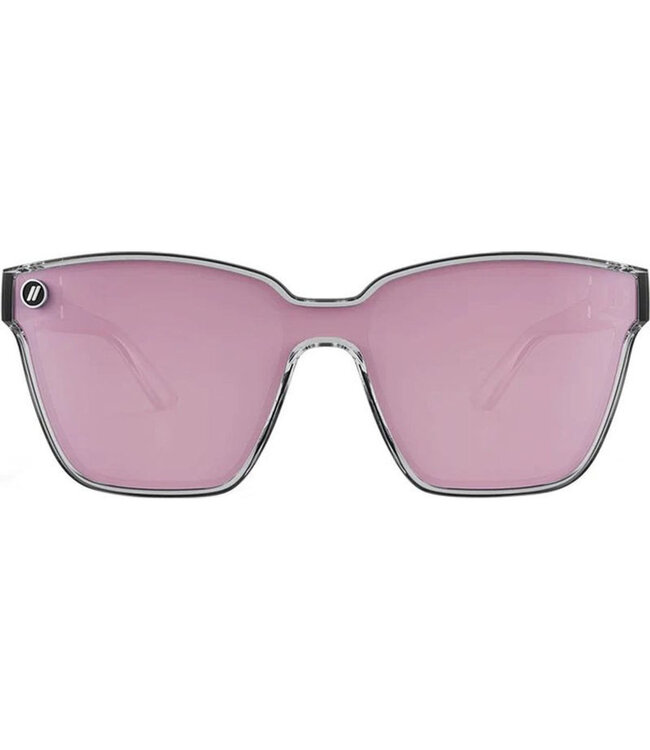 BLENDERS BUTTERTRON FOG SUNGLASSES CRYSTAL GREY w/ ROSE GOLD POLAR LENS