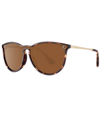 BLENDERS BLENDERS NORTH PARK X2 BRANDY NIGHT SUNGLASSES MATTE TORT w/ AMBER POLAR LENS