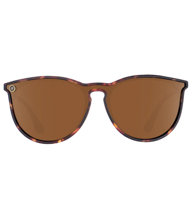 BLENDERS NORTH PARK X2 BRANDY NIGHT SUNGLASSES MATTE TORT w/ AMBER POLAR LENS