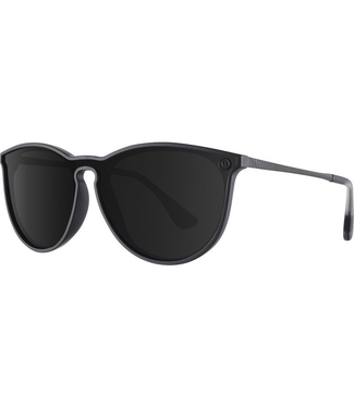BLENDERS BLENDERS NORTH PARK X2 LEGEND BOUND SUNGLASSES SATIN BLACK w/ SMOKE POLAR LENS