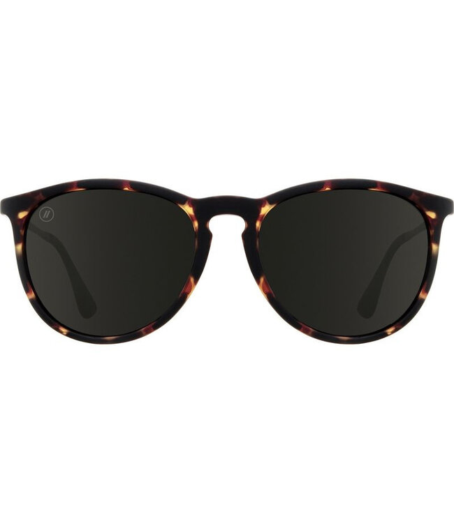 BLENDERS NORTH PARK VOLCANO JACK SUNGLASSES MATTE TORT w/ SMOKE POLAR LENS