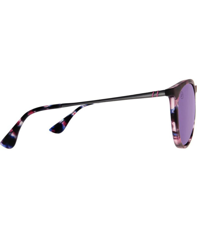 BLENDERS NORTH PARK ROSEMARY BEACH SUNGLASSES MATTE TORT w/ PURPLE POLAR LENS