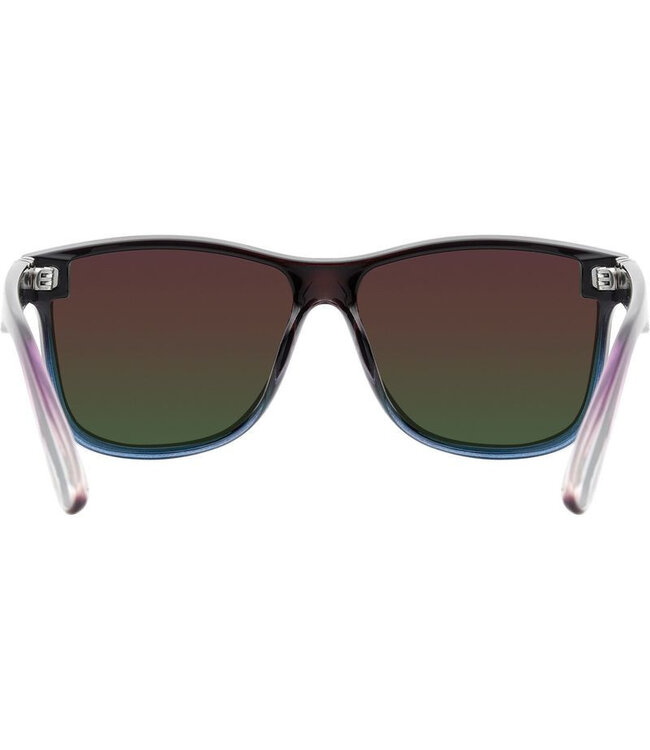 BLENDERS MILLENIA X2 BLACK FOREST SUNGLASSES GLOSS FADE w/ RAINBOW POLAR LENS