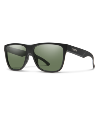 SMITH SMITH LOWDOWN XL 2 MATTE BLACK SUNGLASSES w/ CHROMAPOP GREY GREEN